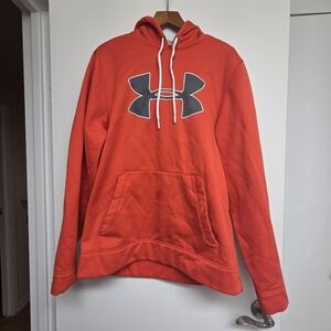 Under Armour Men's Orange Hoodie